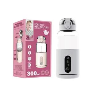 휴대용 전기 아기 병 따뜻하게 USB 충전식 5200mAh/15000mAh 담그기 수식 우유 인스턴트 무선 병 히터 여행