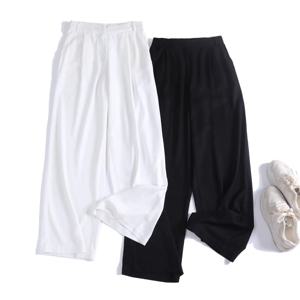 Tangada 2025 여성 여름 리넨 Viscose 바지 바지 여성 우아한 품질 바지 4C0161