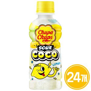 츄파춥스 사우어코코 레몬 240ml 24개