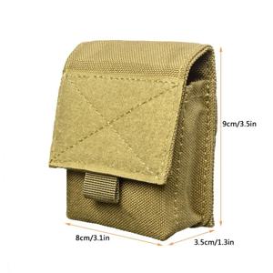 전술 Molle 파우치 유틸리티 EDC 가제트 기어 가방 담배 주머니 Holde 나일론 고품질 파우치 벨트는 여러 가지 빛깔의 착용 가능