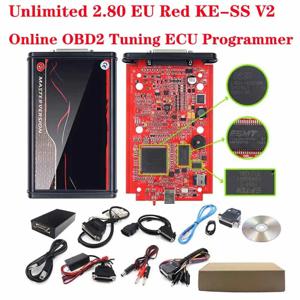 KESS V5.017 온라인 V2 v2.80 자동차 액세서리 빨간색 Pcb 프로그래밍 도구 전원 업그레이드 도구 obd2 수리 키트에 대한 Ecu 칩 튜닝