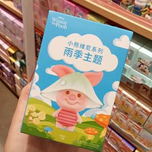 MINISO 디즈니 위니 푸우 올빼미 Tigger Piglet Eyeore 토끼 블라인드 박스 선물 장난감 모델 애니메이션 피규어 장식품 수집