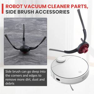 A65I Ecovacs에 적합 Deebot Ozmo T8 T8 Aivi T9 Aivi N8 Pro 로봇 진공 청소기 부품 사이드 브러시 액세서리