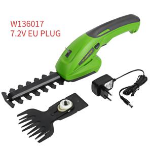 WORKPRO 2 in 1 무선 헤지 트리머 잔디 전단 전기 관목 커터 휴대용 커터 트리머 충전식 정원 도구