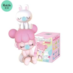 Robotime Rolife Nanci 액션 피규어 Babynanci Seatmates 귀여운 미니 인형 장난감 for Kids-NAXX0