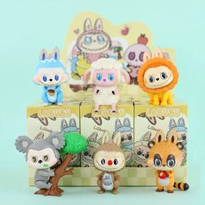 Labubu 괴물 엘프 동물 시리즈 Labubu 동물 휴대용 장난감 한정판 블라인드 박스 전문 컬렉션 미스터리 박스