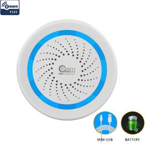 NEO Z-wave Plus 무선 홈 오토메이션 배터리 구동식 USB 사이렌 경보 센서로 충전 가능