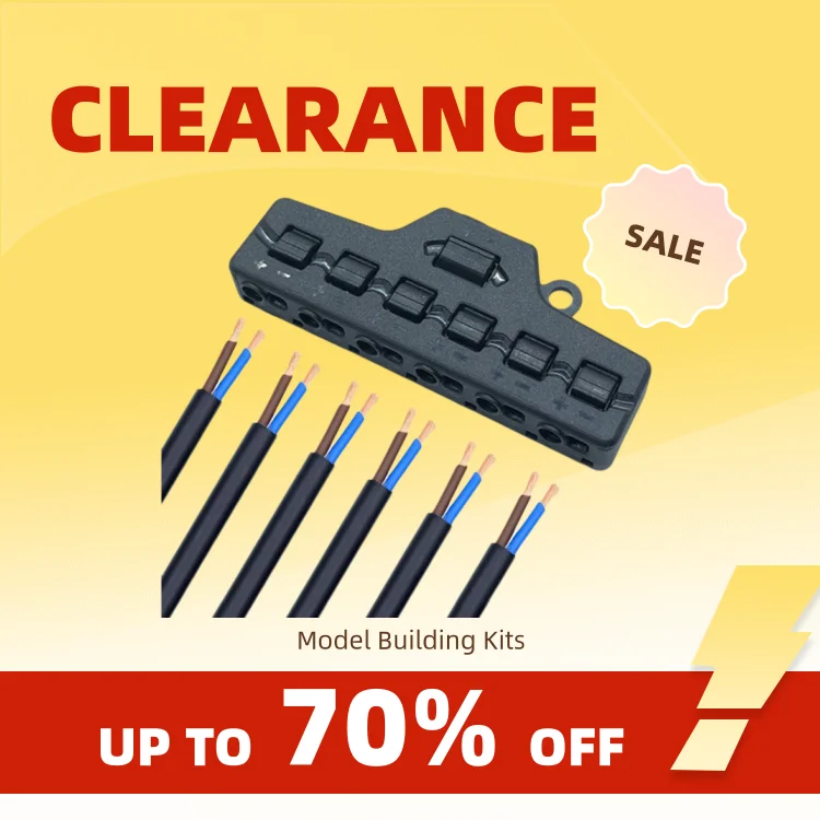 Clearance_Railway 기차 포트 공유 상자 SMD Led 모델 소형 조명 시스템 DC 램프용 3/6 배포 포트 허브_Continuou