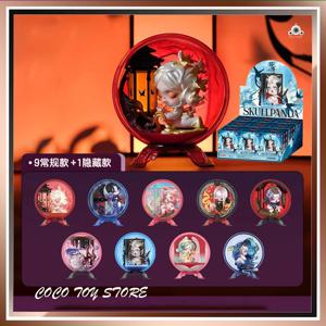 팝 마트 SKULLPANDA 미라지 시리즈 Caixa Caja 서프라이즈 미스터리 박스 블라인드 박스 완구 카와이 애니메이션 액션 피규어 인형 소녀 선물