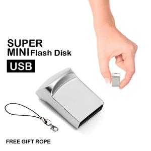 미니 금속 USB 플래시 드라이브 128GB 크리 에이 티브 비즈니스 선물 메모리 스틱 64GB 블랙 펜 드라이브 32GB 실버 저장 장치 16GB