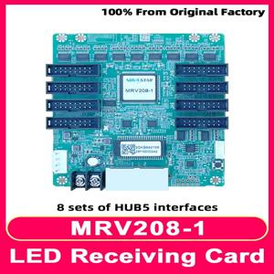 Novastar MRV208-1 풀 컬러 대형 LED 비디오 화면 수신 카드 카세트 8 HUB75E 포트 인터페이스 256x256 픽셀 컨트롤러