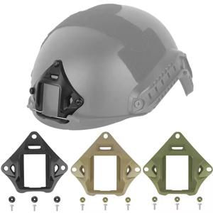 BOOIU VAS 슈라우드 전술 헬멧 나일론 NVG 마운트 야간 투시경 어댑터 Fit FAST MICH 홀더 필드 CS 라이딩 헬멧 액세서리