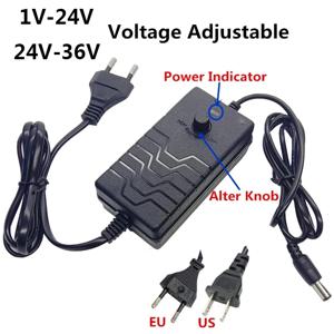조정 가능한 범용 AC DC 전원 공급 어댑터, 5V, 12V, 14V, 15V, 16V, 18V, 24V, 26V, 28V, 30V, 31V, 32V, 36V 어댑터