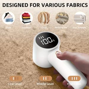 전기 린트 리무버 USB 충전식 천 패브릭 면도기 Fluff Pellet 의류 스웨터 Hairball 트리머 용 기계 제거