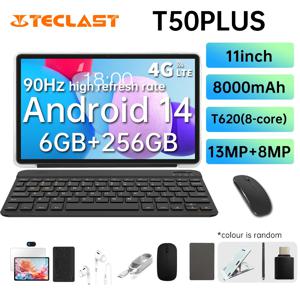 Teclast T50 플러스 태블릿, unisoc T620, 8 코어, 2.2GHz, 6GB RAM, 256GB ROM, 11 인치, 1920 x 1200iPS TDDI, WIFI5G, 4G 듀얼 SIM LTE, 8000mAh, Ty