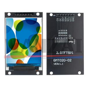 2.0 인치 TFT 디스플레이 OLED LCD 드라이브 IC ST7789V Arduio 풀 컬러 LCD 디스플레이 모듈 용 240RGBx320 도트 매트릭스 SPI 인터페이스