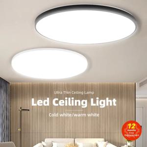 초박형 LED 천장 램프, 모던 천장 샹들리에, 패널 조명 고정장치, 침실, 주방, 가정용, 220V