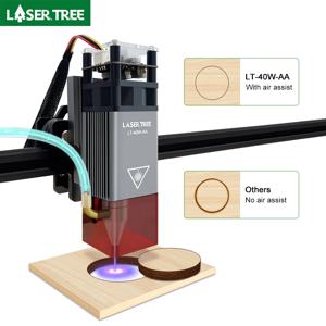 레이저 트리 고정 초점 5W 레이저 헤드, 공기 보조 노즐 빔 압축 모듈, CNC 조각기 절단기 DIY 도구