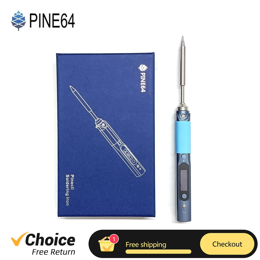 Pine64 CN 버전 Pinecil V1 납땜 인두 휴대용 프로그래밍 가능 용접 도구 조정 가능한 온도 디지털 솔더 스테이션