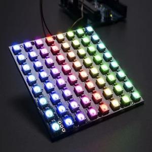 WS2812 LED 5050 RGB 8x8 64비트 LED 매트릭스 모듈