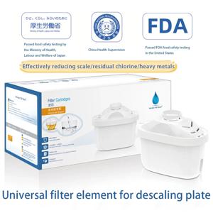 Brita Maxtra 워터 필터 카트리지 용 6PCS Limescale 염소 불순물 정화 주전자 활성 탄소 워터 필터