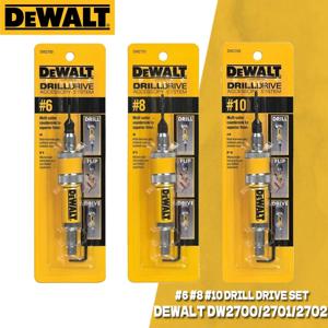 DEWALT DW2700 DW2701 DW2702 드릴 플립 드라이브 전체 장치 # 6 # 8 # 10 2 in 1 카운터싱크 목재 드릴 비트 6mm 8mm 10mm 액세서리