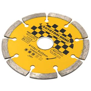 115mm 다이아몬드 드라이 그루브 벽 깨는 톱 블레이드 화강암 대리석 커팅 블레이드 콘크리트 스톤 다이아몬드 드라이 슬라이스 도구
