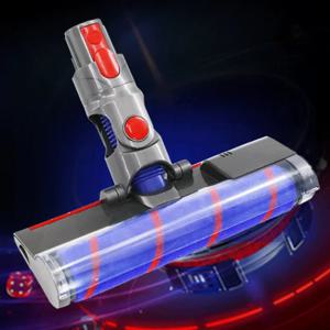다이슨 V7 V8 V10 V11 SV12 V15 무선 스틱 진공 청소기 부품 나무 바닥 부착물 용 소프트 롤러 브러시 헤드