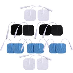 5*5cm 부직포 자체 접착 전극 패드 전기 마사지 스티커 교체 패치 Accessorie에 대 한 수십 젤 패드