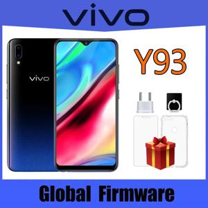 VIVO Y93 스마트폰 글로벌 펌웨어, 옥타코어, 안드로이드 8.1, 6.2 인치 카메라, 13MP + 2.0MP, 페이스 ID 핸드폰, 듀얼 SIM 중고 휴대폰, 4GB, 64GB