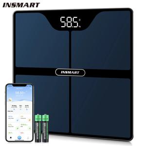 INSMART 디지털 체중계 사람 신체 균형 Inteligente 성인 180kg 스마트 체지방 전문 저울 생체 임피던스 스케일