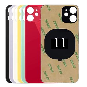 iPhone 11 A2221,A2111,A2223 용 후면 유리, 무료 선물이 포함 된 전화 하우징 용 후면 유리 교체 후면 유리 후면 배터리 커버