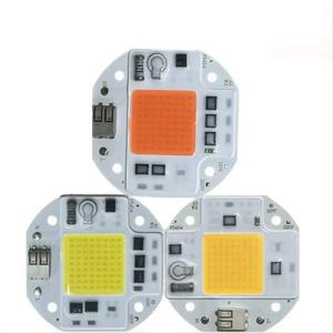 COB LED 칩 50W 70W 100W AC 110V 220V 스마트 IC 필요 없음 드라이버 DIY 조명 홍수 조명 스포트라이트 COB 칩 LED 구슬