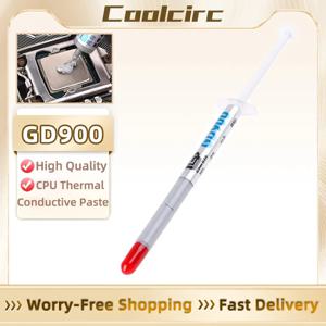 Coolcirc GD900 1pcs GD900 CPU 쿨러 열 그리스 붙여 넣기 CPU VGA LED LCD 냉각 팬 방열판