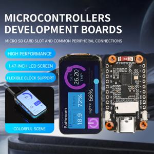 ESP32-C6 Lcd 화면 개발 보드 Wifi 6 Bluetooth 5 온보드 Rgb 색상 1.47 인치 Tft Led 스크린 USB Type-C 인터페이스