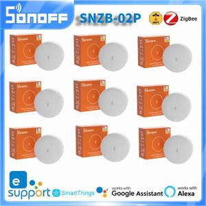 Sonoff SNZB-02P Zigbee 온도 및 습도 센서 고정밀 스마트 홈 지원 Zigbee2mqtt Google 홈 어시스턴트 Alexa