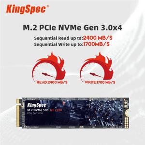 KingSpec-M.2 SSD 120/256/512GB/1TB 2TB 하드 드라이브, M2 SSD m.2 NVMe pcie ssd 노트북 데스크탑 msi용 내부 하드 디스크