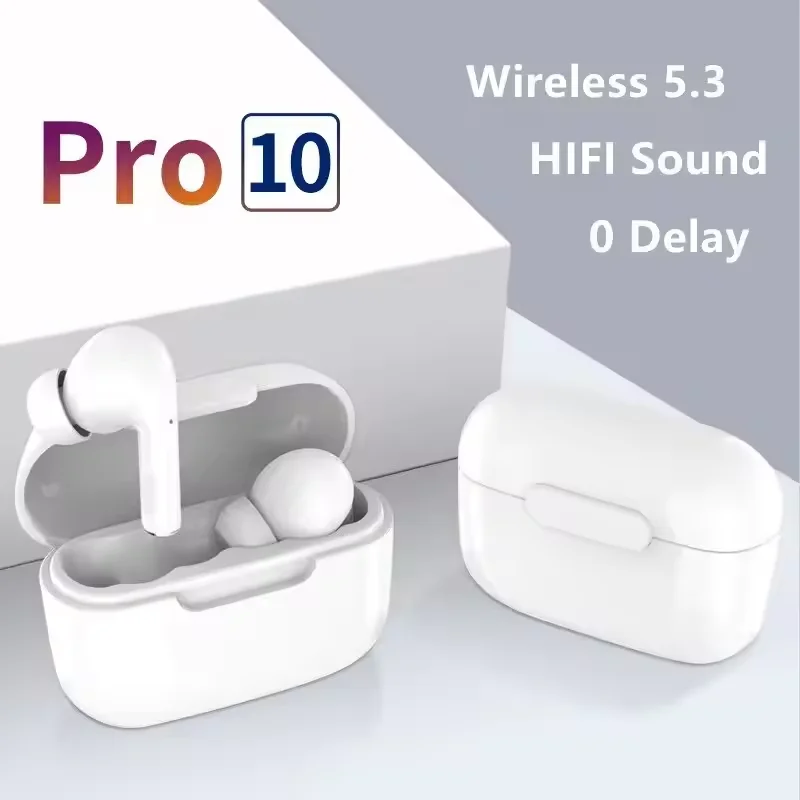 진정한 무선 블루투스 헤드셋 스테레오 사운드 이어폰형 블루투스 이어버드, Xiaomi/ iPhone/ Huawei용 음악 헤드폰