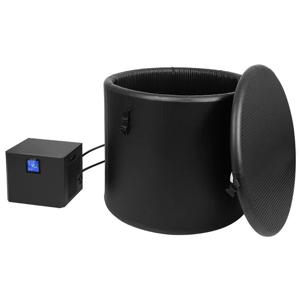 공장 가격 1/3HP 콜드 플 런지 물 냉각 얼음 욕조 욕조 물 냉각기 풍선 욕조 복구 얼음 목욕 냉각기