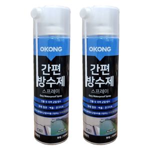 오공 스프레이 간편 방수제 투명 550ml 2개