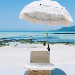 유모차 태양 쉐이드 우산 비치 자외선 차단 우산, 어린이 야외 유모차 보호 사진 소품