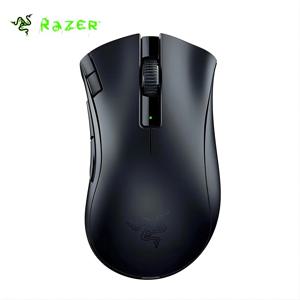 Razer DeathAdder 초고속 디자인 무선 마우스, 프로그래밍 가능 버튼 7 개, 기계식 스위치 2 개, 14K DPI 광학 센서 V2X, V2 X