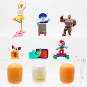 Kinder Gashapon 캡슐 장난감 서프라이즈 애니메이션 만화 영화 캐릭터 그림 자동차 동물 군인 공주 인형 어린이 생일 선물