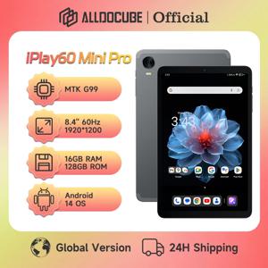ALLDOCUBE iPlay60 미니 프로 태블릿 8.4인치 디스플레이 Helio G99 안드로이드 14 16GB(8GB+8GB 가상)RAM 128/256GB ROM 6050mAh 4G LTE 태블릿