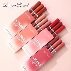 여성용 액체 립스틱 세트, 오래 지속되는 메이크업, 한국 뷰티 화장품, 매트 립스틱, 방수, 오래 지속, 3 개