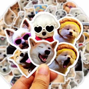 10/50/100pcs 재미 있은 개 스티커 만화 귀여운 데칼 장난감 편지지 기타 전화 자전거 노트북 수하물 자동차 낙서 어린이 스티커