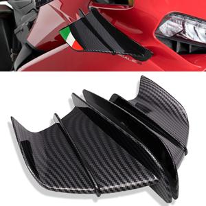 오토바이 윙렛 공기역학적 윙 키트 스포일러, 가와사키 닌자 ZX6R 636 ZX-25R ZX6RR ZX-6 ZX10R ZX1400 ZX14R ZZR1400 ZZR1100