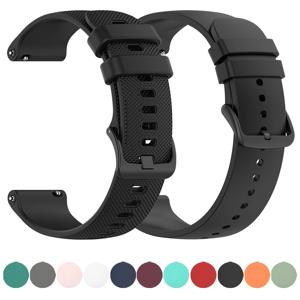 Garmin Venu 3 밴드 포어러너 용 20mm 22mm 실리콘 스트랩 265 255 245 165 음악 Vivoactive 4 팔찌 Garmin Venu Sq2 Plus 벨트