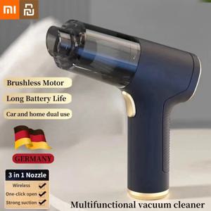 Xiaomi Youpin 무선 자동차 진공 청소기 휴대용 휴대용 고출력 흡입 및 불어 통합 청소 기기 홈 Mi