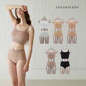 ★최신상★세컨스킨 심리스브라팬티 패키지
